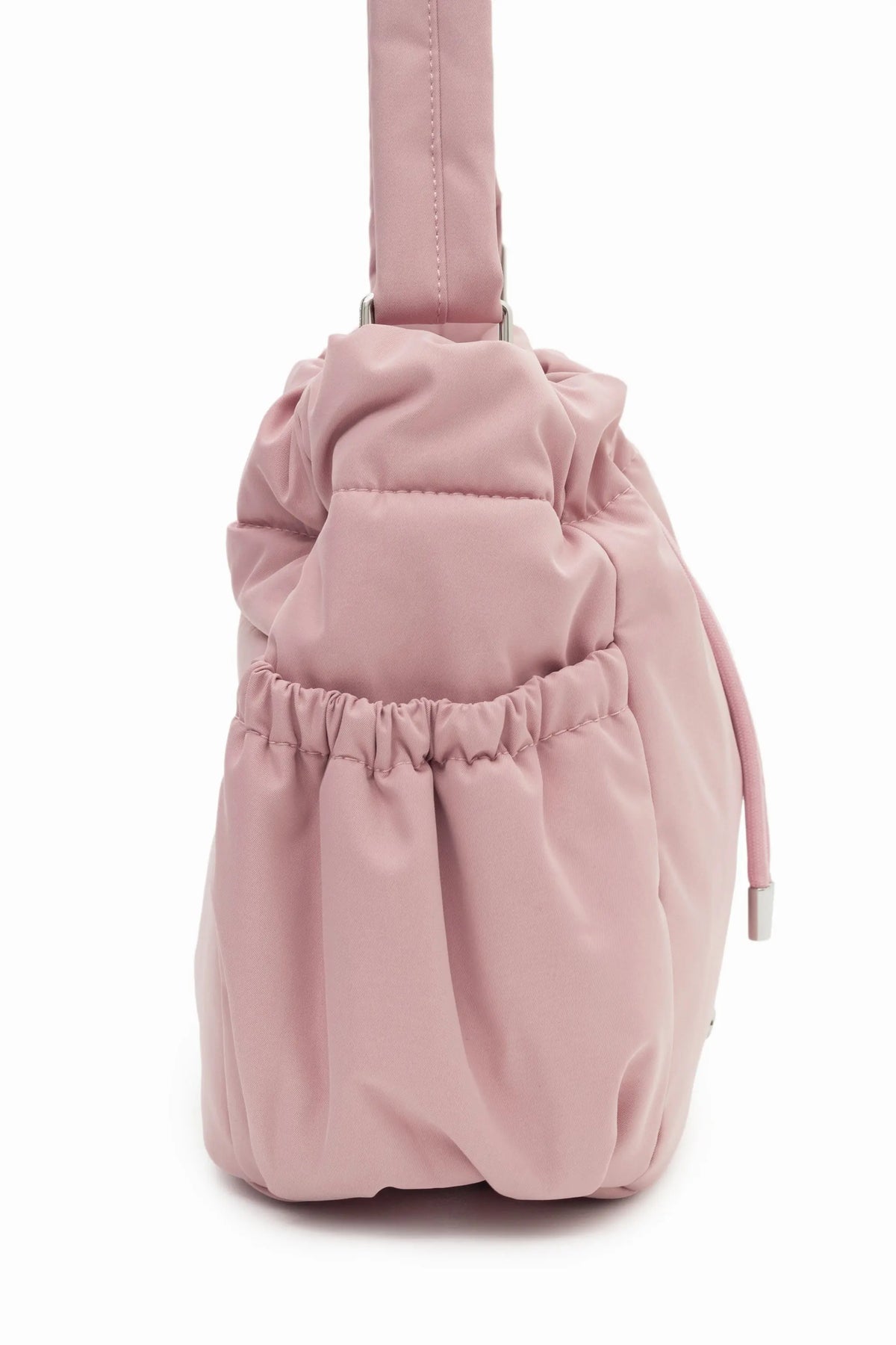 MINI COSY LUXE BUCKET BAG IN ROSY 