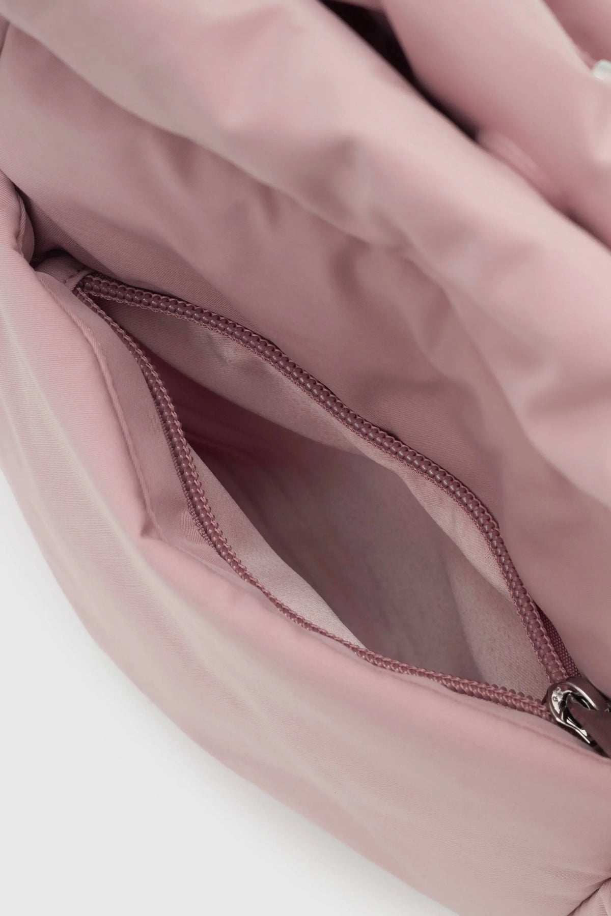 MINI COSY LUXE BUCKET BAG IN ROSY 