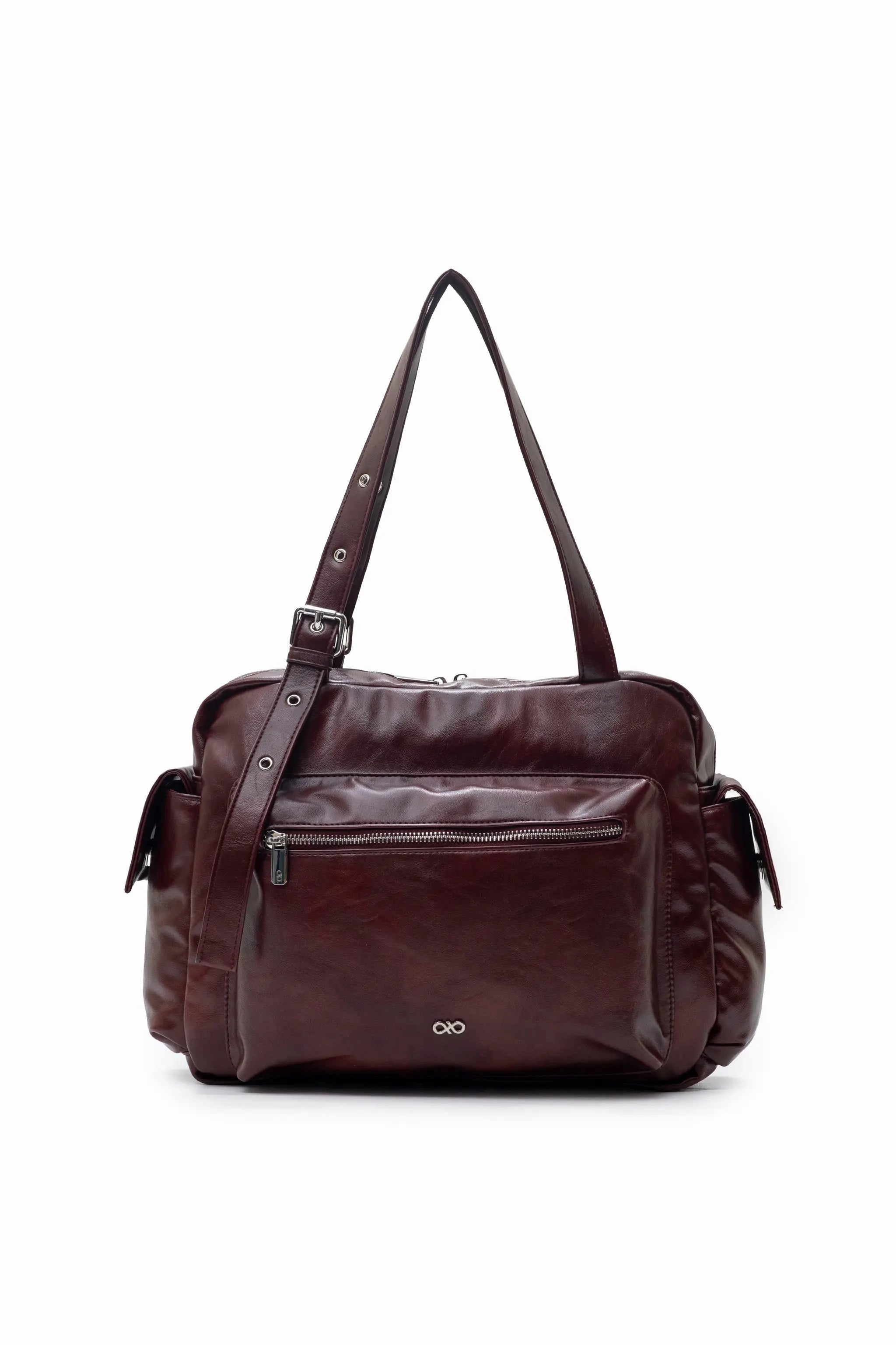 EVERYDAY CITY TOTE BAG IN CHERRY 