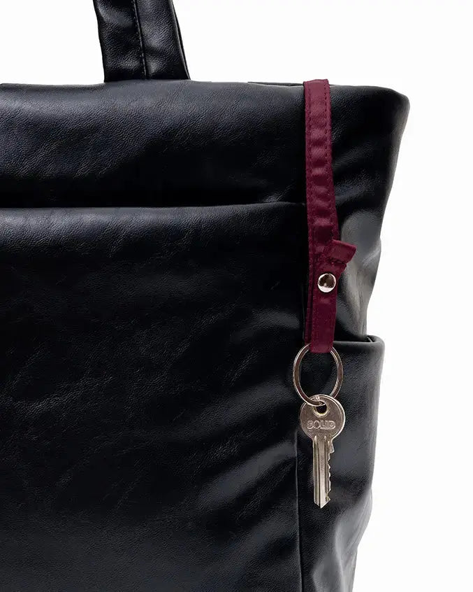 The Sophia Label - EVERYDAY CITY CUSHY TOTE 2.0 IN PANTHER BLACK