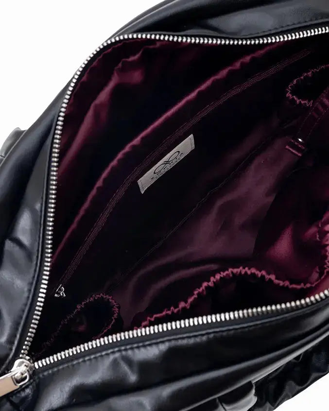 The Sophia Label - EVERYDAY CITY CUSHY TOTE 2.0 IN PANTHER BLACK