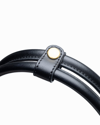 SIGNATURE POCKET L REI TOTE BAG IN BLACK