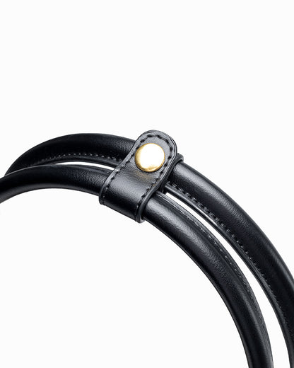 SIGNATURE POCKET M REI TOTE BAG IN BLACK