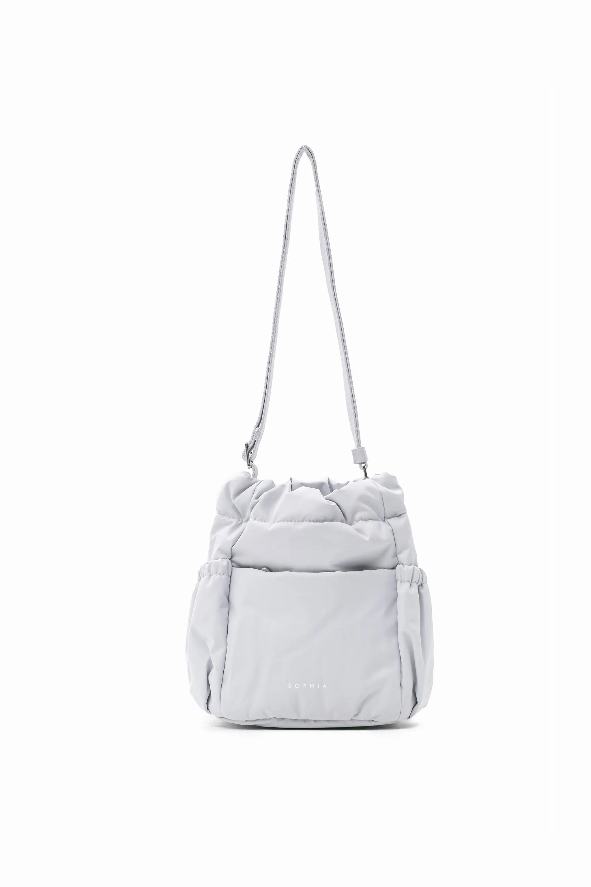 COSY LUXE BUCKET BAG IN FROST 