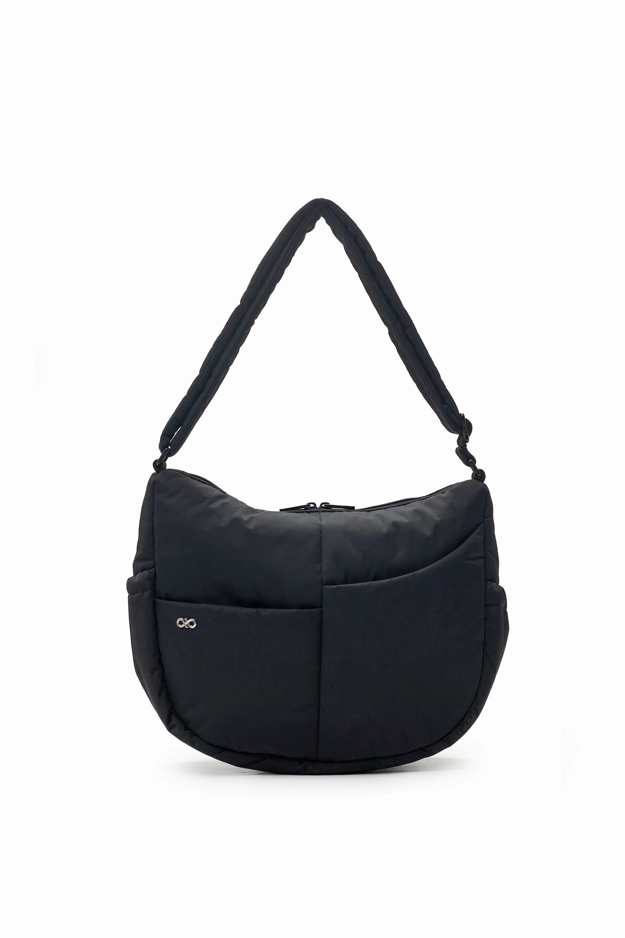 SIGNATURE POCKET CROSSBODY BAG 2.0 IN POSH JET BLACK 