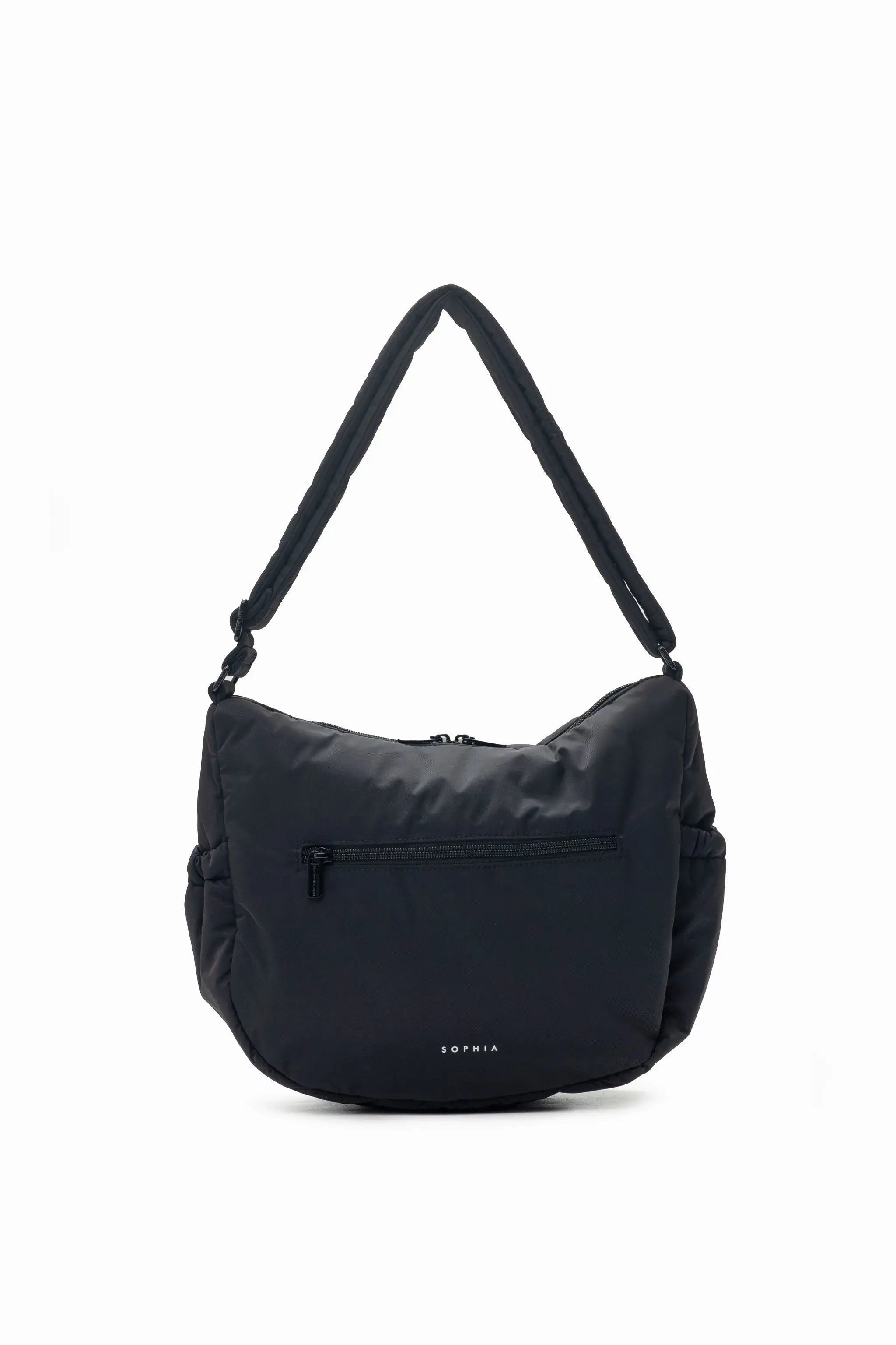 SIGNATURE POCKET CROSSBODY BAG 2.0 IN POSH JET BLACK 