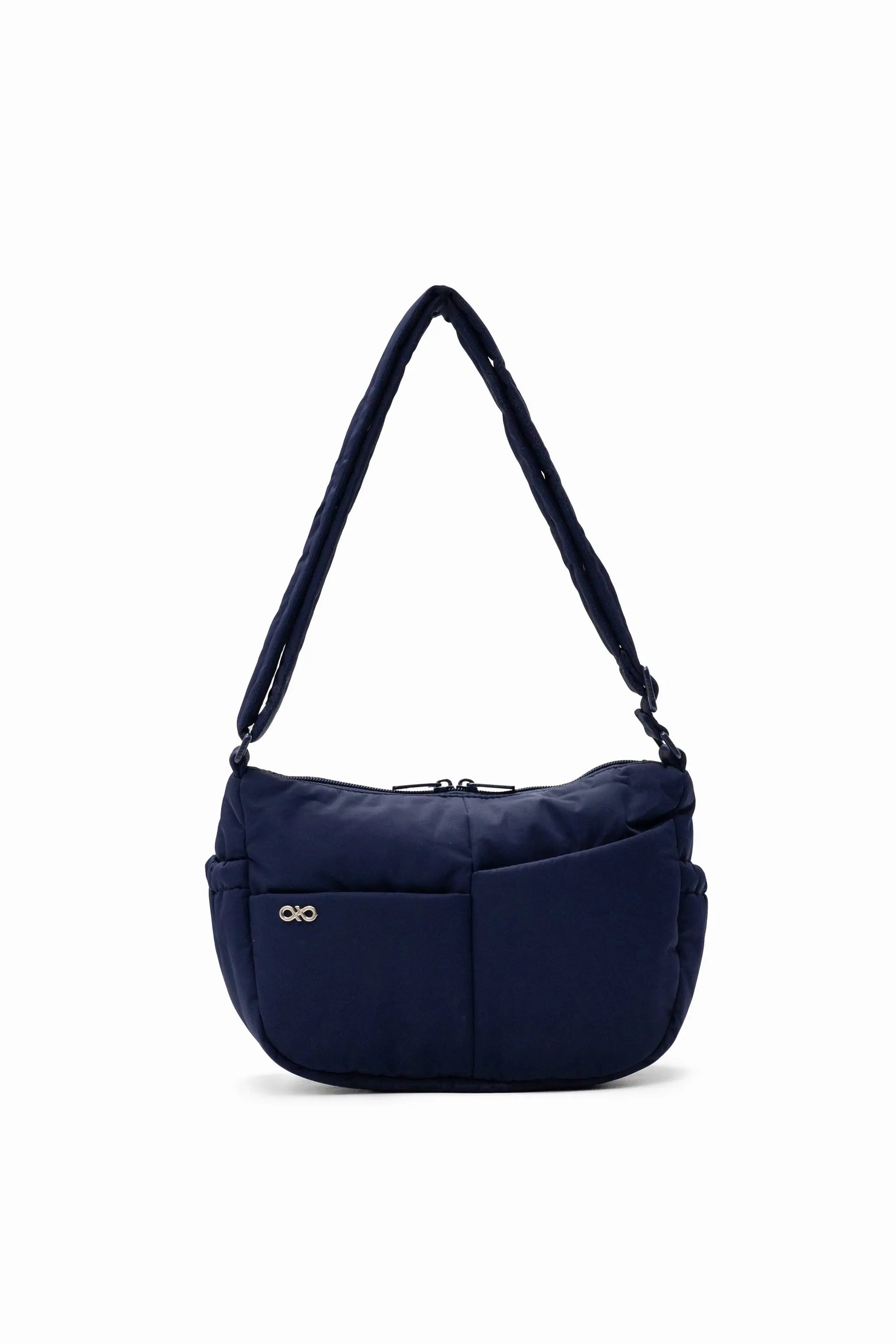 MINI SIGNATURE POCKET CROSSBODY BAG IN POSH MIDNIGHT 