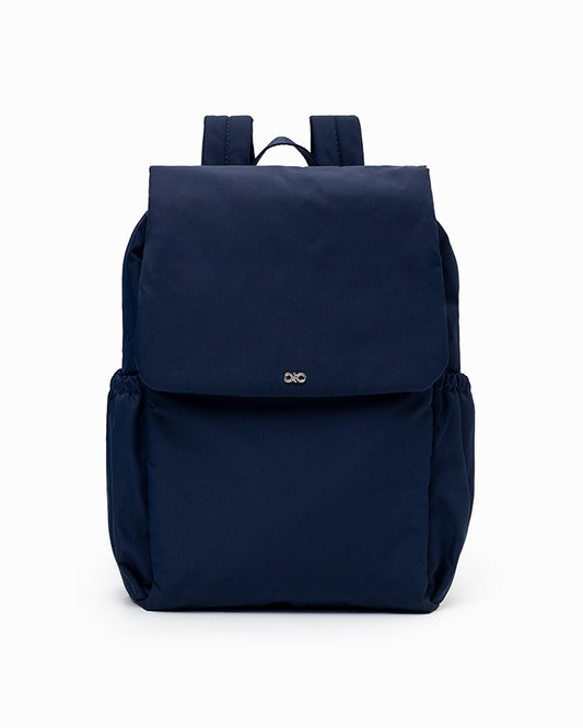 COSY LUXE UTILITY BACKPACK IN MIDNIGHT