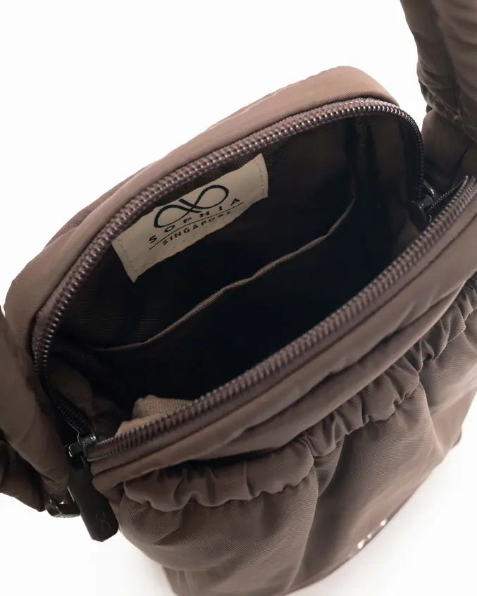 POSH SWIFT SLING IN CHOCO BROWN 