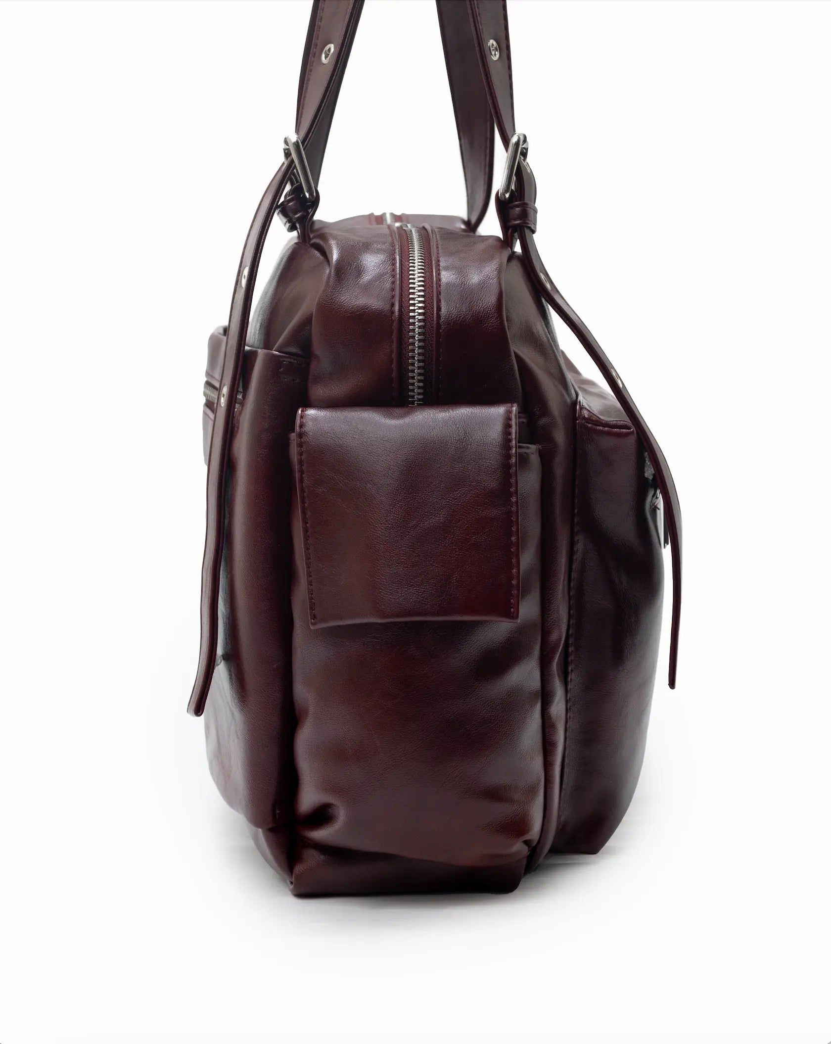 EVERYDAY CITY TOTE BAG IN CHERRY 