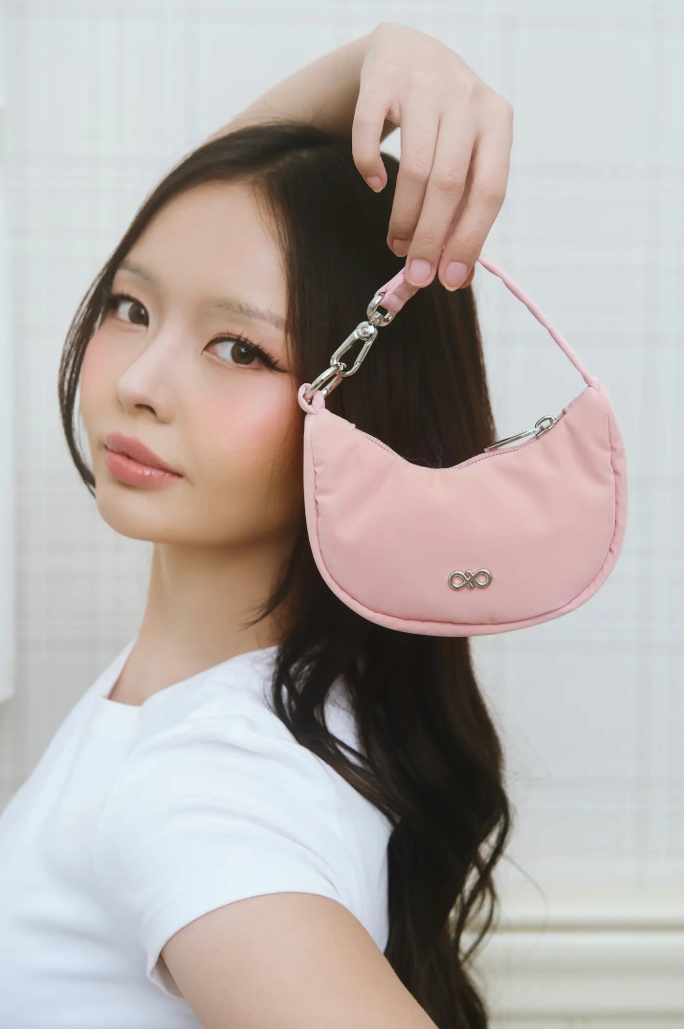 NANO POUCH IN BLUSH 