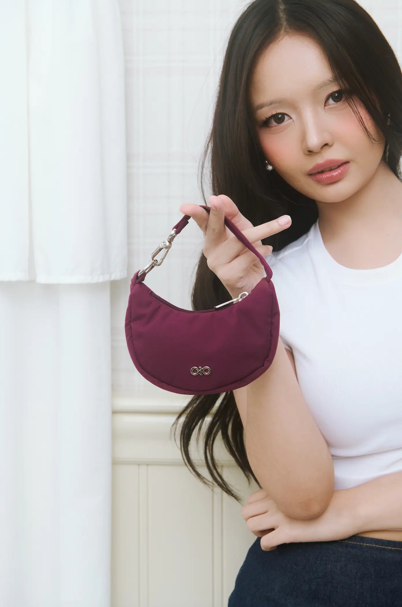 NANO POUCH IN WINE 