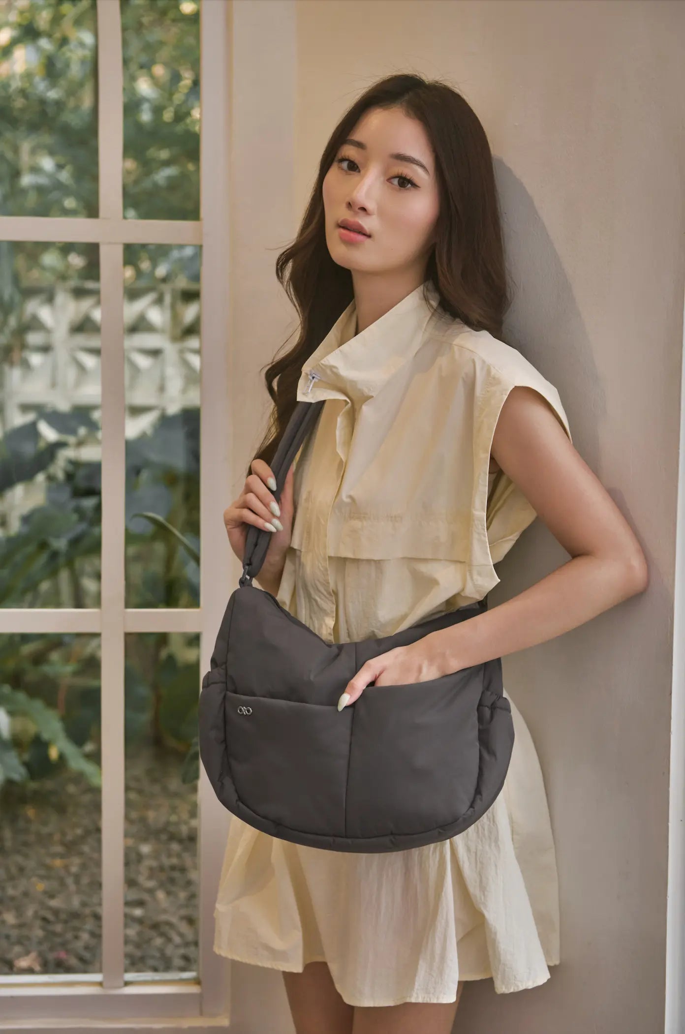 SIGNATURE POCKET CROSSBODY BAG 2.0 IN POSH STORM 