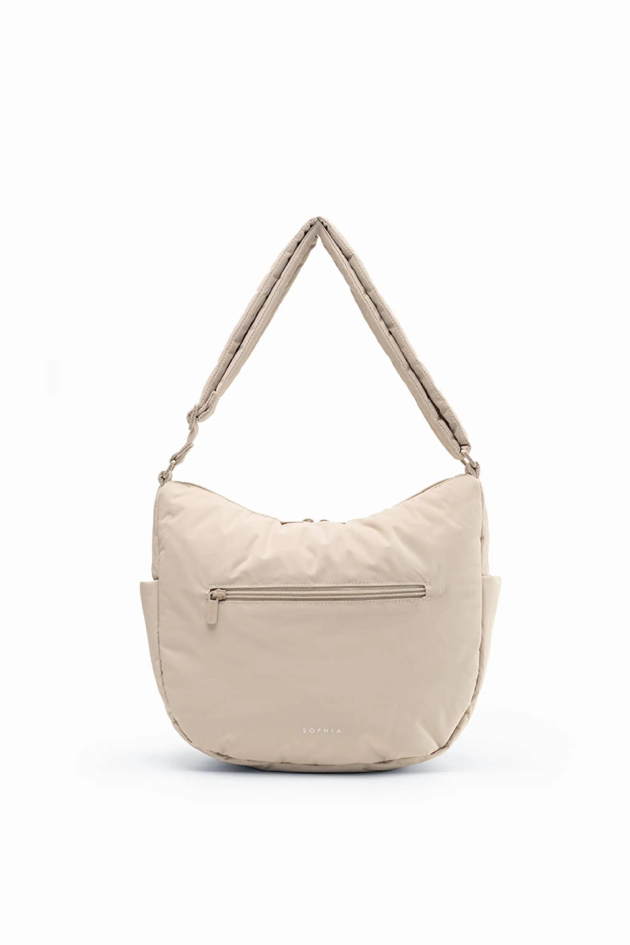 SIGNATURE POCKET CROSSBODY BAG IN POSH OAT 