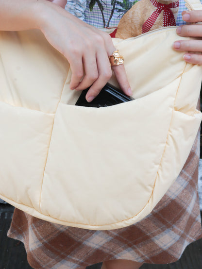 SIGNATURE POCKET CROSSBODY IN POSH MELLOW