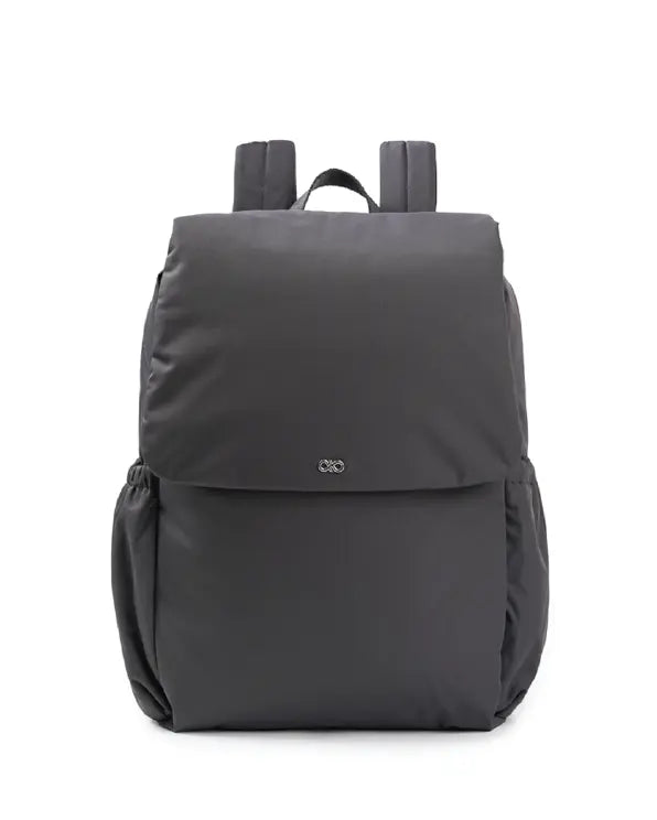 COSY LUXE UTILITY BACKPACK IN CHARCOAL