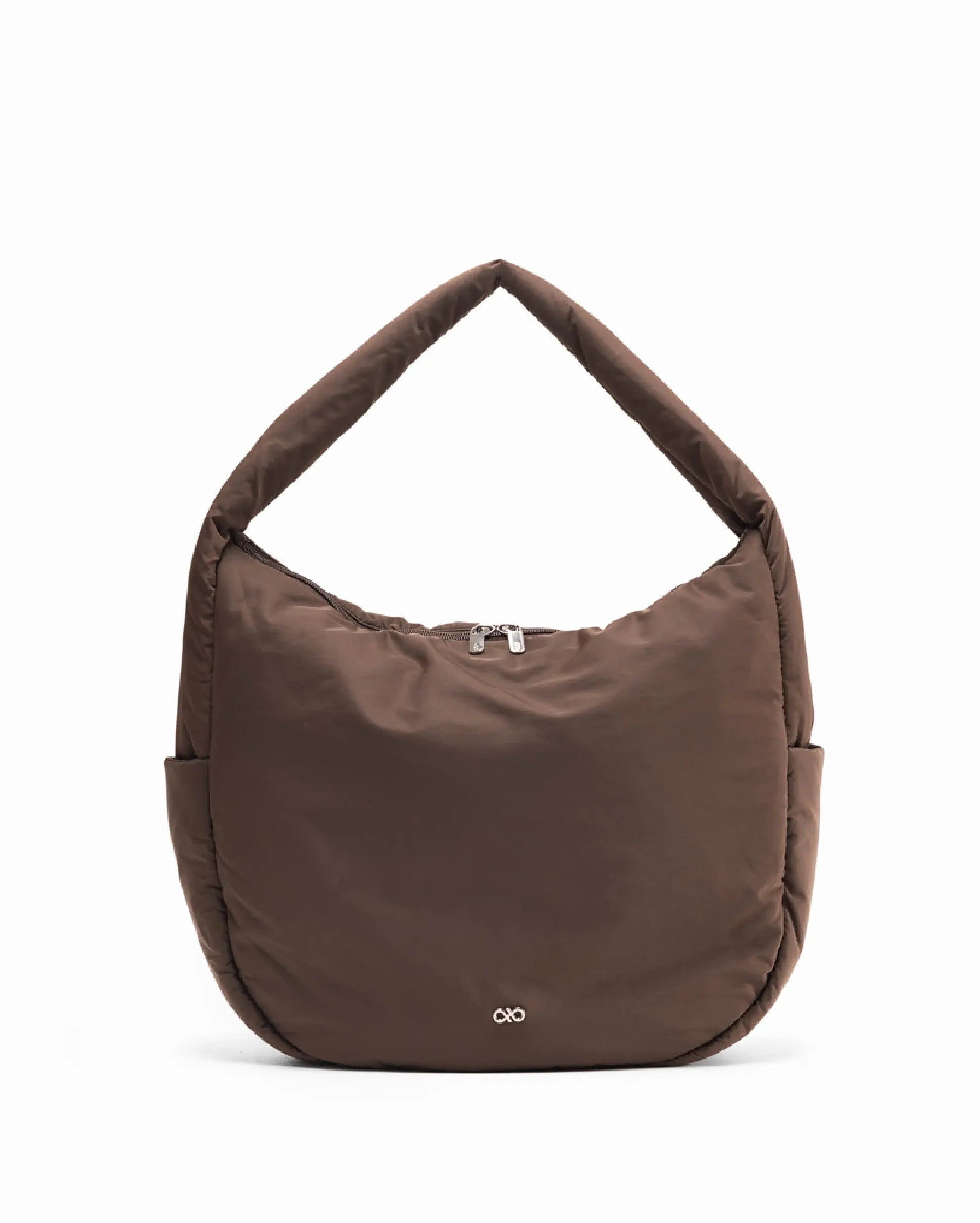 POSH SLOUCHY HOBO IN TRUFFLE The Sophia Label