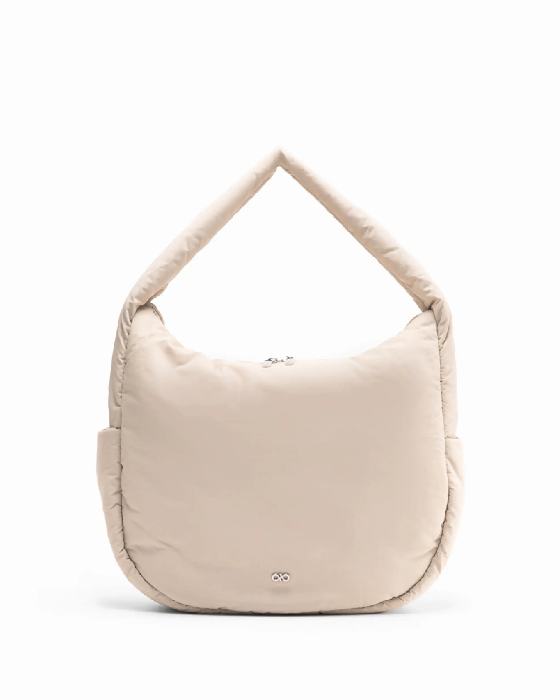 POSH SLOUCHY HOBO IN CRÈME