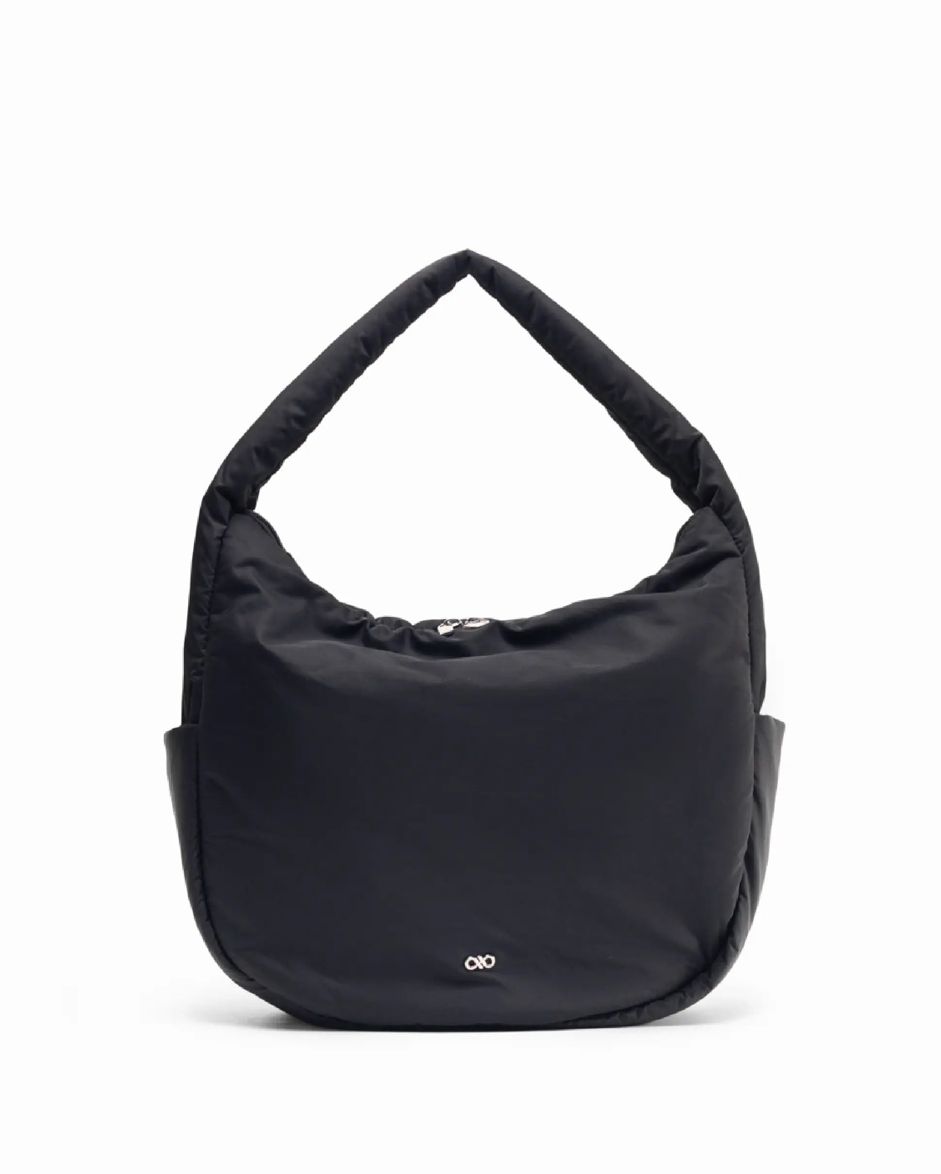 POSH SLOUCHY HOBO IN JET BLACK