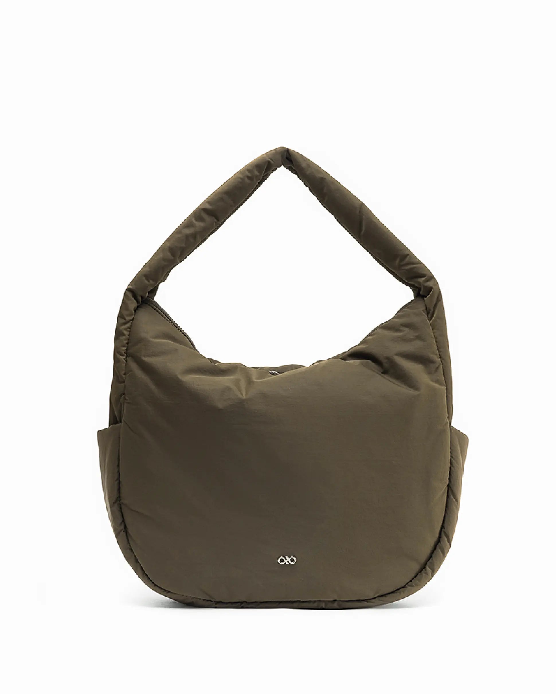POSH SLOUCHY HOBO IN KHAKI