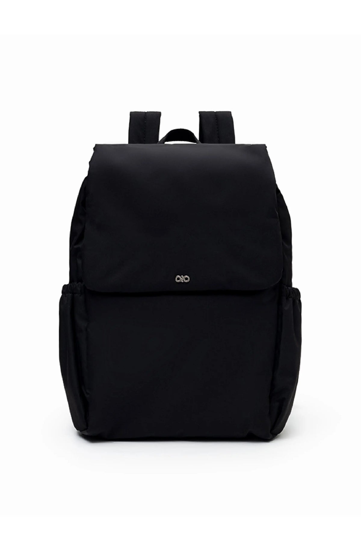 COSY LUXE UTILITY BACKPACK IN JET BLACK - TSL Singapore